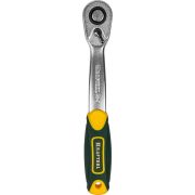 KRAFTOOL 1/4″, 72 зубца, изогнутая трещотка для торцовых головок, Pro (27795-1/4)