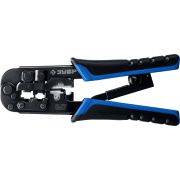 ЗУБР RJ7, (RJ45, RJ11, RJ12), 203 мм, универсальный кримпер, Профессионал(22650)