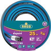 RACO EXPERT, 3/4″, 25 м, 30 атм, четырёхслойный, армированный, поливочный шланг (40302-3/4-25)
