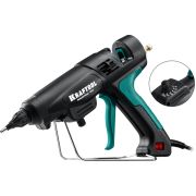 KRAFTOOL Industrial 400, d 11 - 12 мм, 50 г/мин, 130 - 230°C, электрический термоклеевой пистолет (06843-300-12)