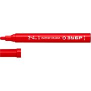 ЗУБР МК-400 красный, 2-4 мм маркер-краска (06325-3)