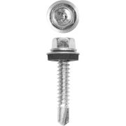 ЗУБР СКМ, 25 х 6.3 мм, цинк, 1500 шт, кровельный саморез, Профессионал (4-300310-63-025)