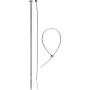 ЗУБР КС-Б1, 9 x 760 мм, нейлон РА66, 50 шт, белые, кабельные стяжки, Профессионал (309010-90-760)