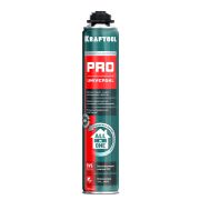 KRAFTOOL PRO, 750 мл, пистолетная, всесезонная, SVS, не залипающий клапан, выход до 45 л, монтажная пена (41182)