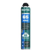 KRAFTOOL PRO 65, 850 мл, пистолетная, всесезонная, SVS, не залипающий клапан, выход до 65 л, монтажная пена (41184)