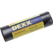 DEXX 60 л, 20 шт, черные, мусорные мешки (39150-60)