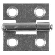 STAYER 25 x 24 х 1.0 мм, цвет белый цинк, карточная петля (37611-25-1)
