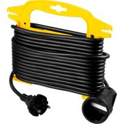 Удлинитель на рамке ″MF 207″, 10 м, 2200 Вт, 1 гнездо, ПВС 2х0,75 мм2, STAYER