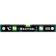 KRAFTOOL 400 мм, усиленный профиль, с зеркальным глазком, магнитный уровень (34785-40)