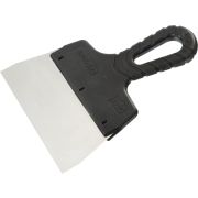STAYER PROFlat, 150 мм, пластиковая ручка, нержавеющий фасадный шпатель, Professional (1008-15)
