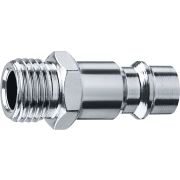 ЗУБР 1/4″M - рапид штуцер, переходник, Профессионал (64915-1/4)