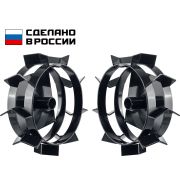 ЗУБР ГР-1, 290х90 мм, пос. d 30 мм, 2 шт., грунтозацепы для культиваторов (707105-1)