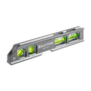 KRAFTOOL BILLET-20, 8 в 1, 200 мм, точность 0.3 мм/м, 4 глазка, брусковый магнитный уровень (34790)