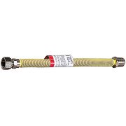 ЗУБР 1/2″, 0.75 - 1.5 м, гайка-штуцер, растяжная сильфонная подводка (51007-G/S-075-150)