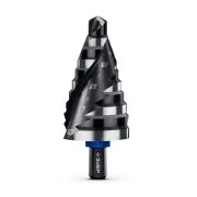 ЗУБР BLACK FORCE 9-36мм, 10 ступеней, винтовая проточка, сверло ступенчатое, ПРОФЕССИОНАЛ (29671-9-36-10)