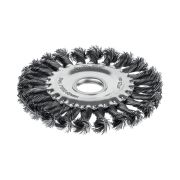 ЗУБР 125х22 мм, щетка дисковая для УШМ, жгутированная стальная проволока 0.5 мм, посад. 22 мм (35170-125)