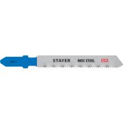 STAYER T118AF, T-хвост., Bi-Metal, по металлу толщиной 1.5-3 мм, шаг зуба 1.4 мм, раб. длина 50 мм, 2 шт, полотна для лобзика (15994-1.4)
