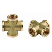GENERAL FITTINGS внутренняя резьба 3/4″, латунь, крестовина (51049-3/4)