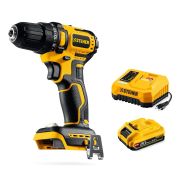 STEHER 20 В, 45 Н·м, 1 АКБ LMS (2 А·ч), бесщеточная дрель-шуруповерт (CB-45-21)