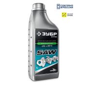 ЗУБР 1 л, цепное минеральное масло для бензо и электропил, EXTRA (70622-1)