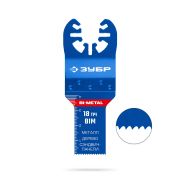 ЗУБР BIM 20x40 мм, 18TPI полотно пильное, универсальный чистый рез: металл, твердое дерево, пластик, UniLock (15550-20-40)