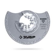 ЗУБР DIAMOND 85x2.2 мм полотно дисковое с алмазным зерном Р40: керамика, мрамор, стекло, кирпич, StarQuick (15584-85)