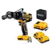 STEHER 20 В, 165 Н·м, 2 АКБ LMS (2 А·ч), бесщеточная дрель-шуруповерт, сумка (CB-165-22)