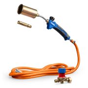 ЗУБР ГП-400Н, 400мм, стаканы 50мм /17мм, шланг 5м, редуктор, пропановая горелка в наборе Профессионал (55545-H5)