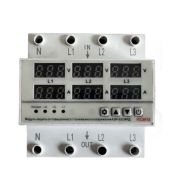 Блок защиты по напряжению «Ресанта» АЗМ-63/3АРД регулируемый (с дисплеем) Ресанта