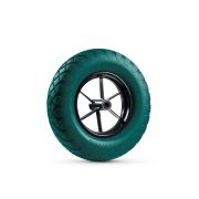 KRAFTOOL MAXDrive на спицевом диске, 4.80/4.00-8 х 380 мм, для тачек (арт. 39860, 39862), подшипник - 20 мм, колесо полиуретановое для тачек (39869)