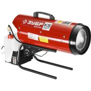 Пушка дизельная тепловая, ЗУБР ДП-К5-15000, 220 В, 14 кВт, 300 м.куб/час, 5 л, 1.3 кг/ч