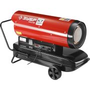 Пушка ЗУБР ″Мастер″ дизельная тепловая, 220В, 43,0кВт, 1100 м.куб/час, 55,5л, 4,0кг/ч, дисплей, подкл. внеш термост, датчик уровня топлива