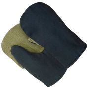 Рукавицы утепленные ватин с брезентовым наладонником (5/100)