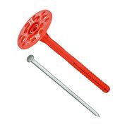 Дюбель для изоляции IZM 10*220 с метал. гвоздем 400шт  00003708