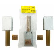 Magnetic earth clamp 400_магнитная клемма заземления _ имеют хороший контакт, крепятся к любой металлической поверхности, не перегреваются благодаря меньшей области соприкосновения_450А/ПВ35%_ESAB