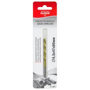 Сверло 4.5х80 HSS-G+TiN 1шт 1820.096100