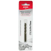 Кобальтовое сверло 3.5х70 2шт 1820.065000