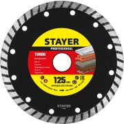 STAYER TURBO 125 мм (22.2 х 7 х 2.0 мм), сегментированный алмазный диск (3662-125)