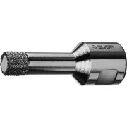 ЗУБР АВК, d 12 мм, (М14, 15 мм кромка), вакуумная алмазная коронка, Профессионал (29865-12-M14)